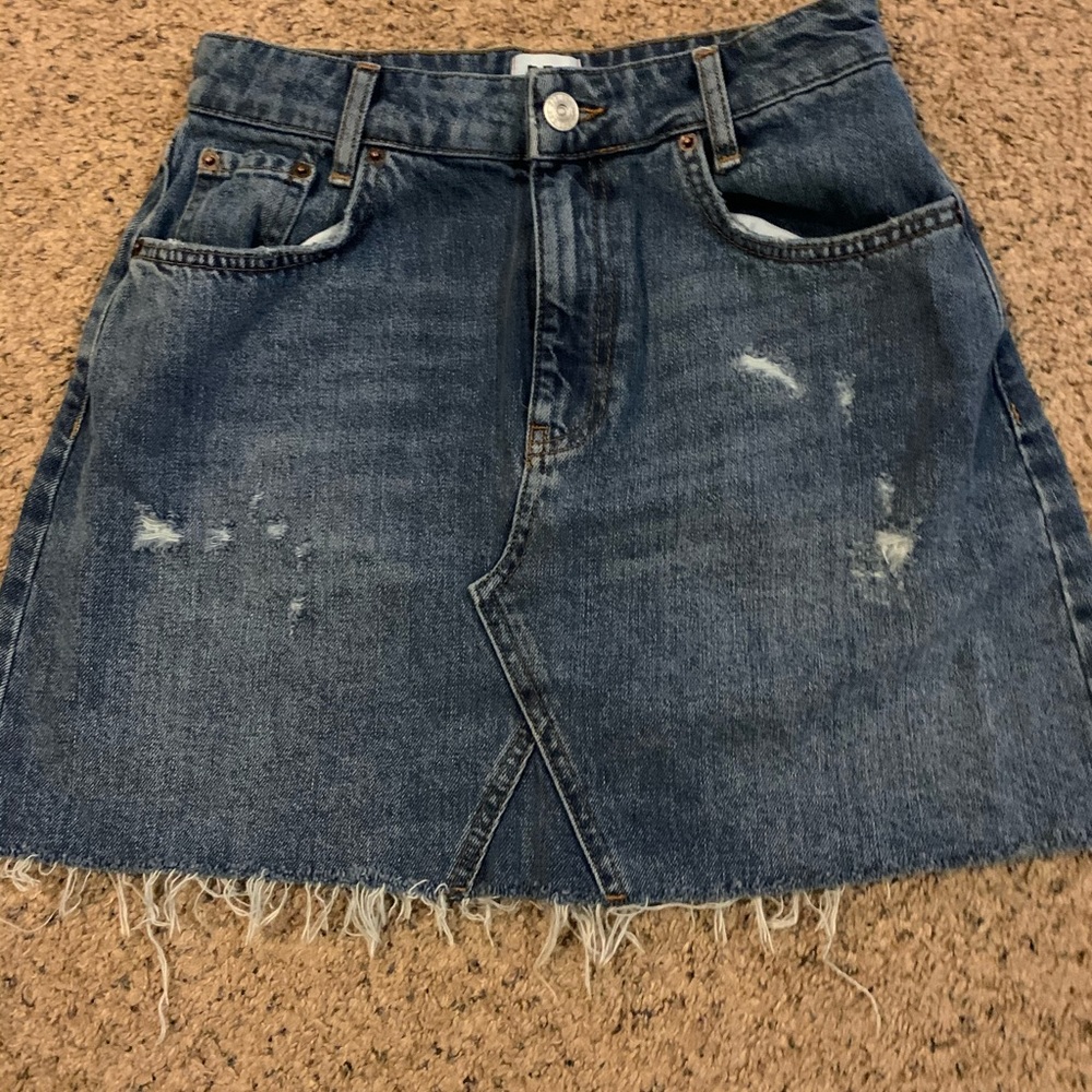 Jean skirt